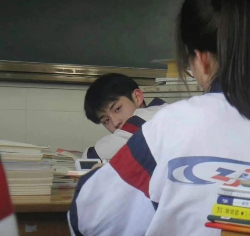 ảnh trai học sinh cấp 2