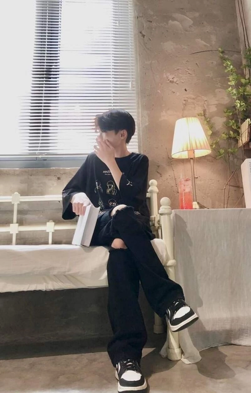 ảnh trai đẹp k12 che mặt