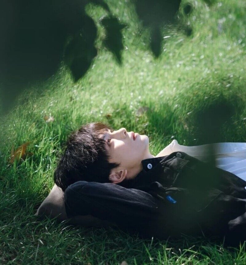 ảnh nằm trên giường