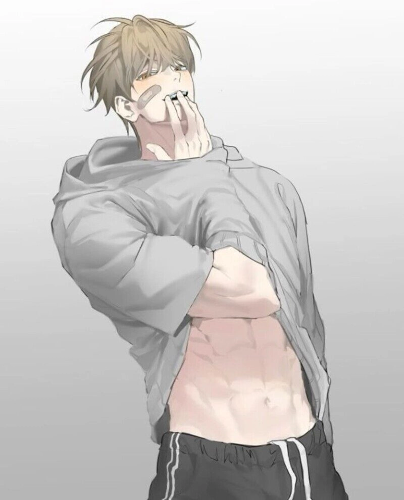 ảnh trai đẹp 6 múi anime