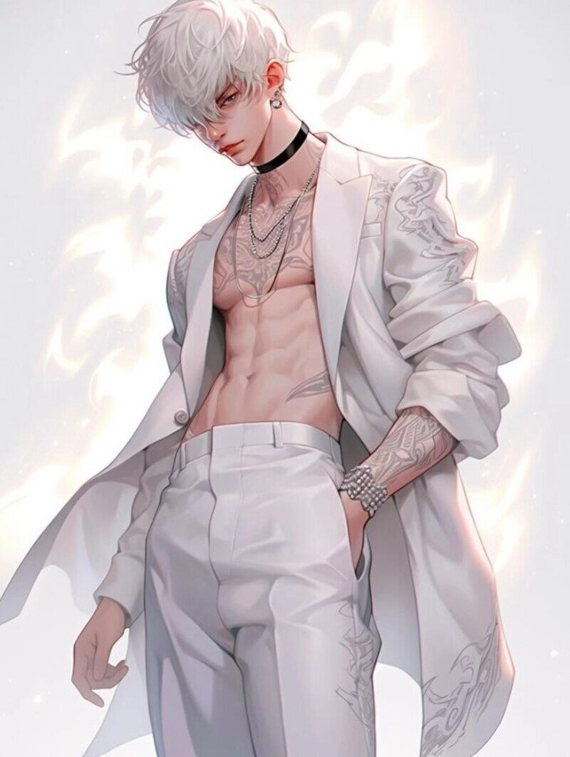 ảnh trai đẹp 6 múi anime