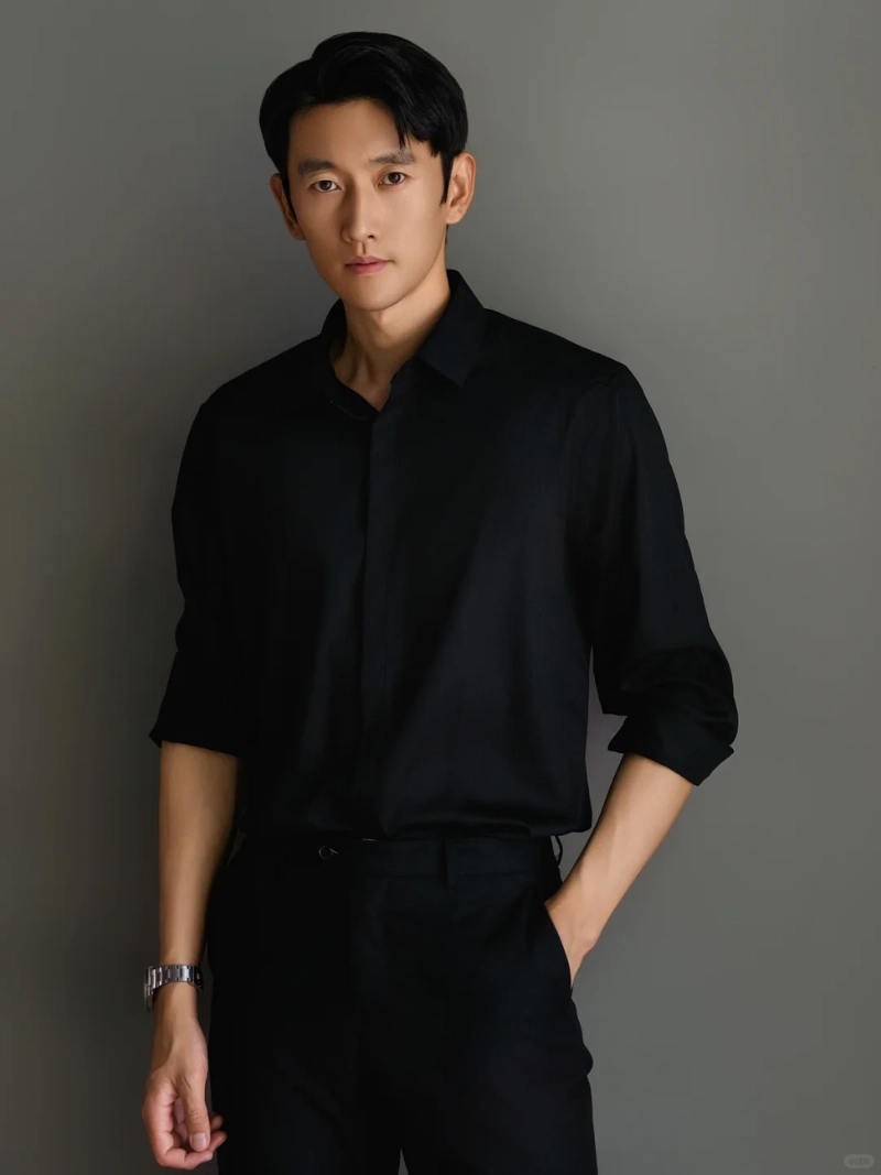 ảnh trai đẹp áo đen