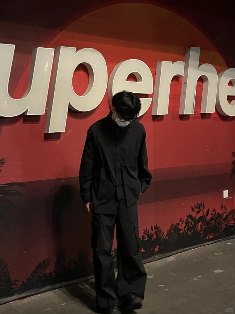 ảnh trai đẹp áo đen