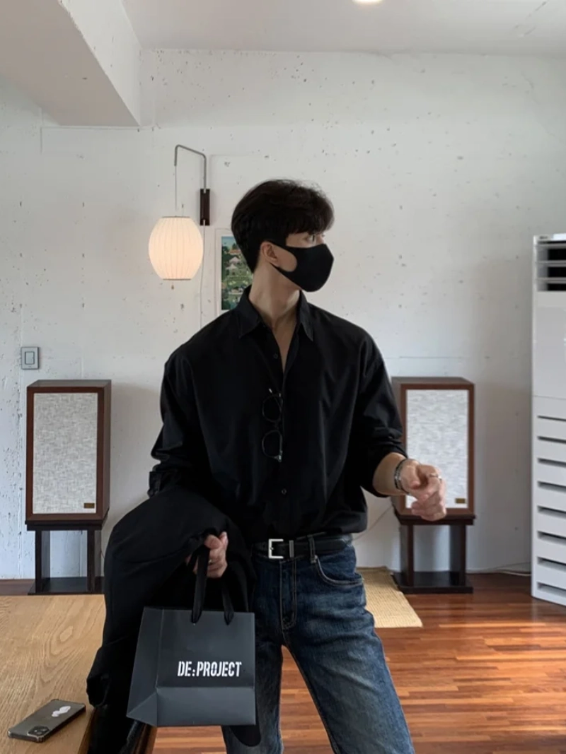 ảnh trai đẹp áo đen