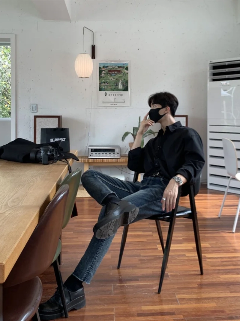 ảnh trai đẹp áo đen