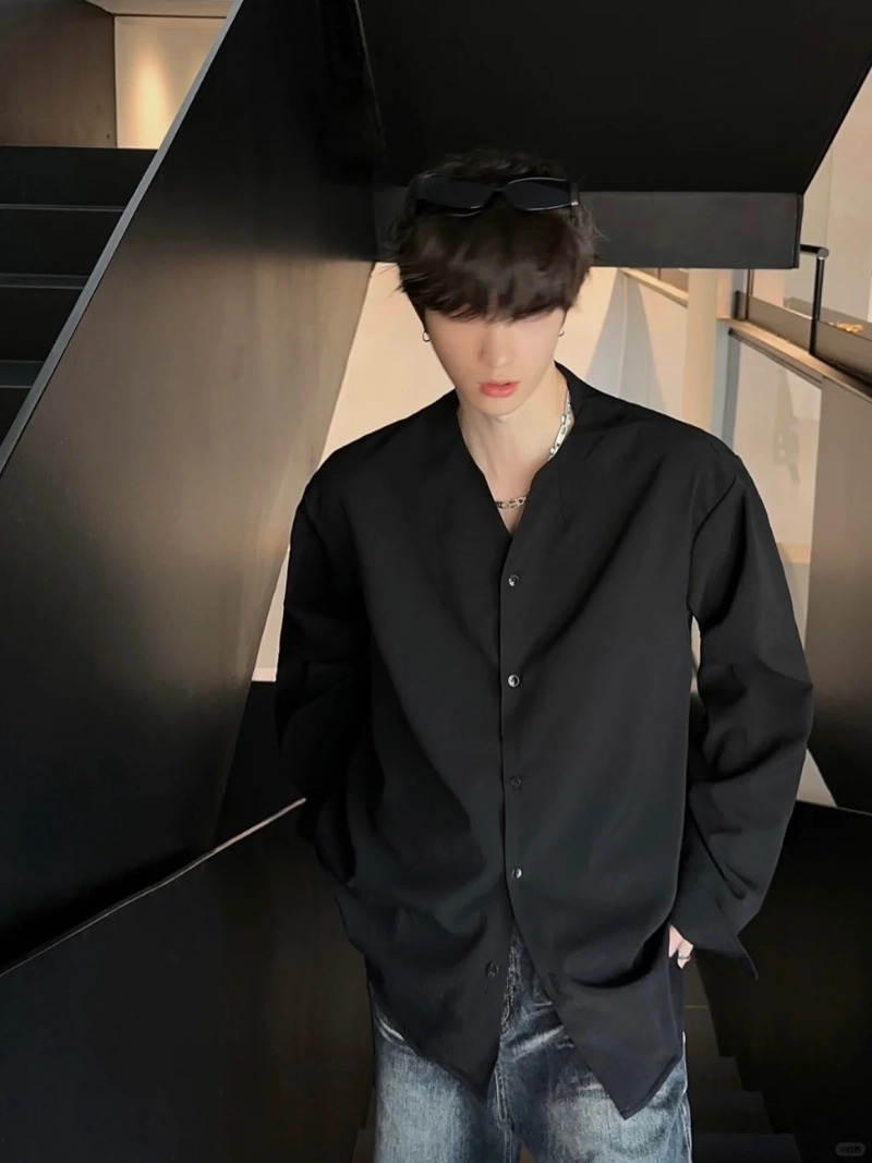 ảnh trai đẹp áo đen