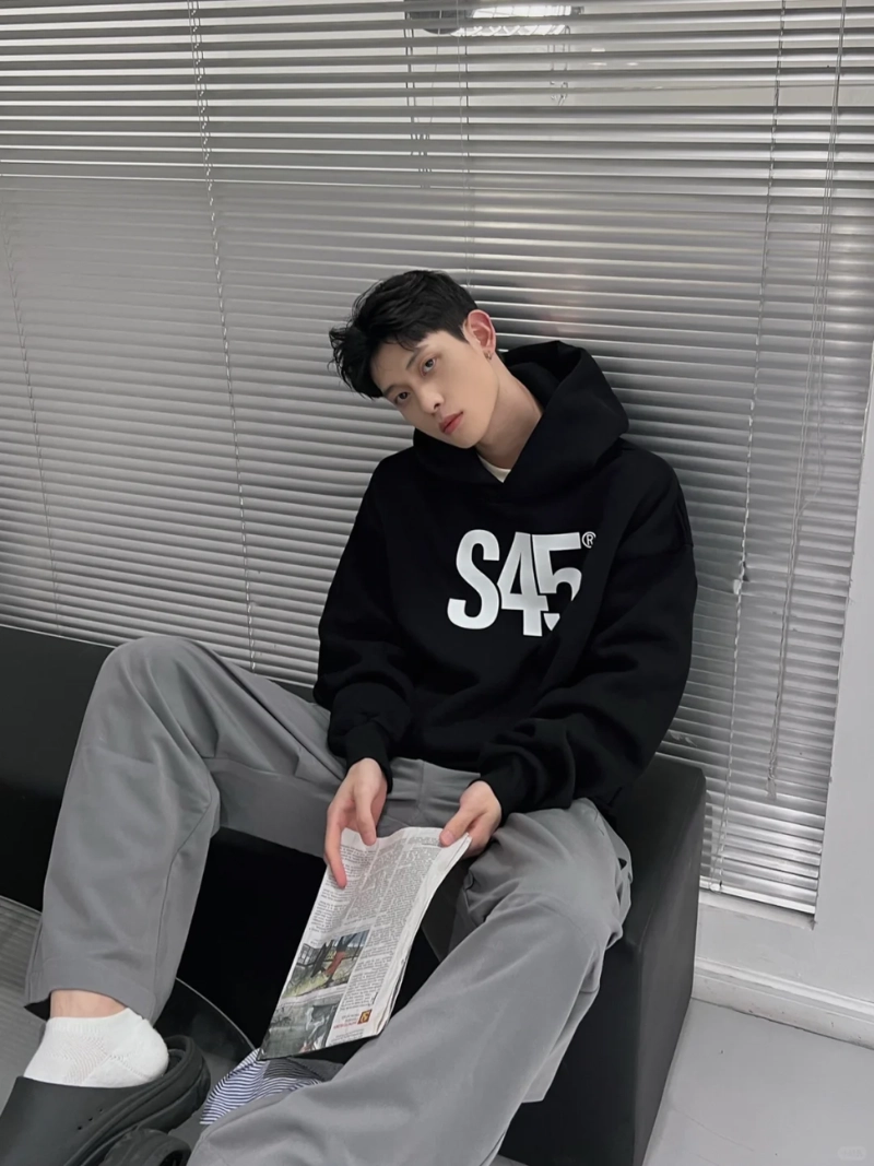 ảnh trai đẹp áo đen