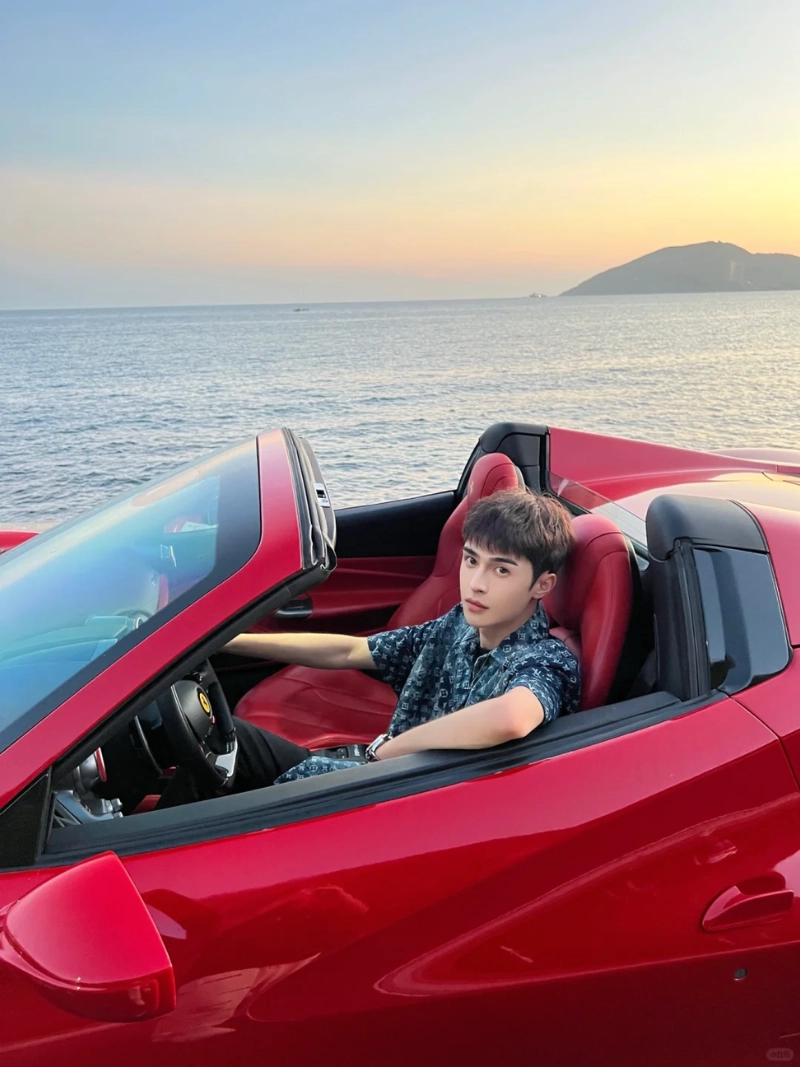 ảnh trai đẹp và siêu xe
