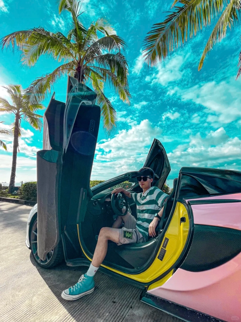 ảnh trai đẹp và siêu xe