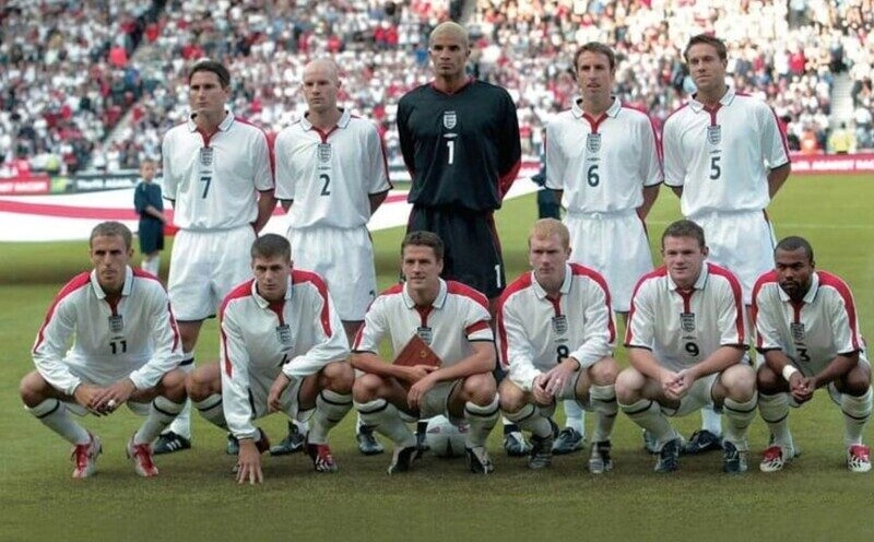 đội hình tuyển anh năm 1998