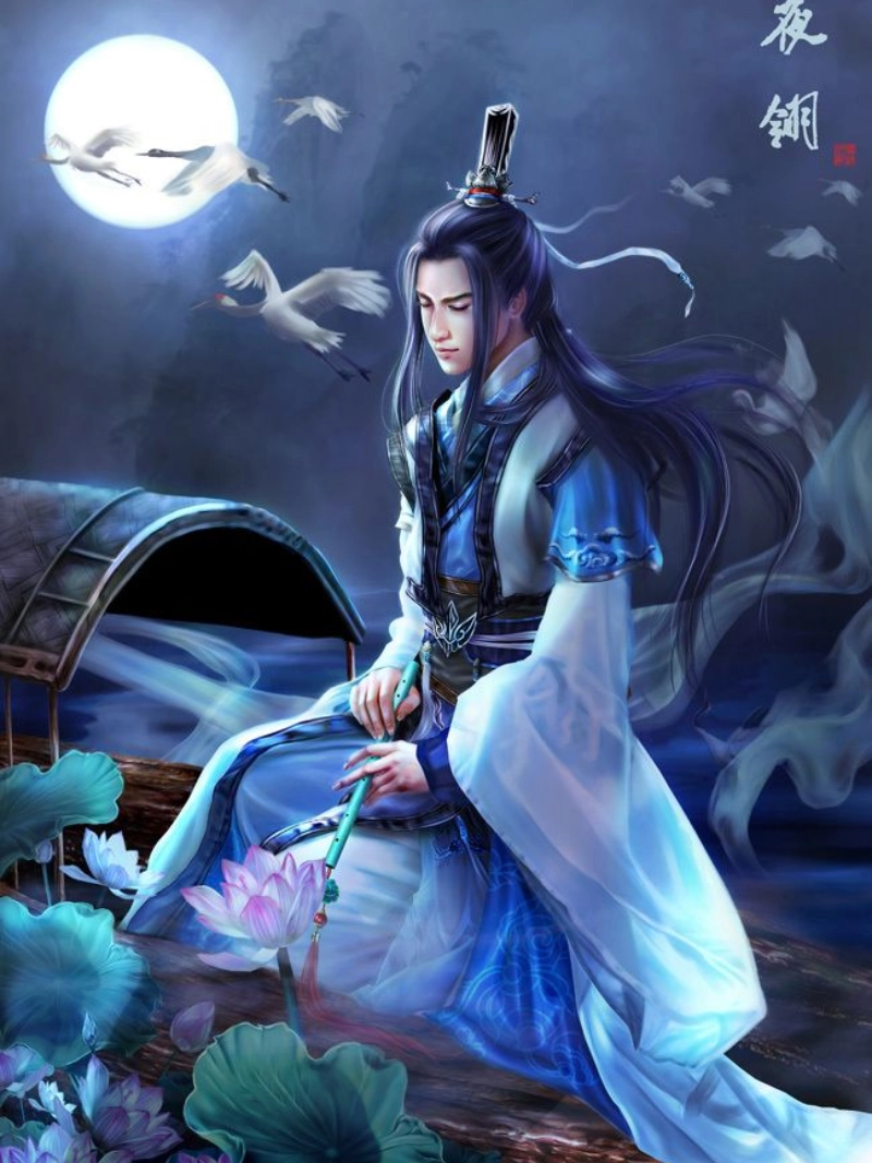 ảnh nam cổ trang anime