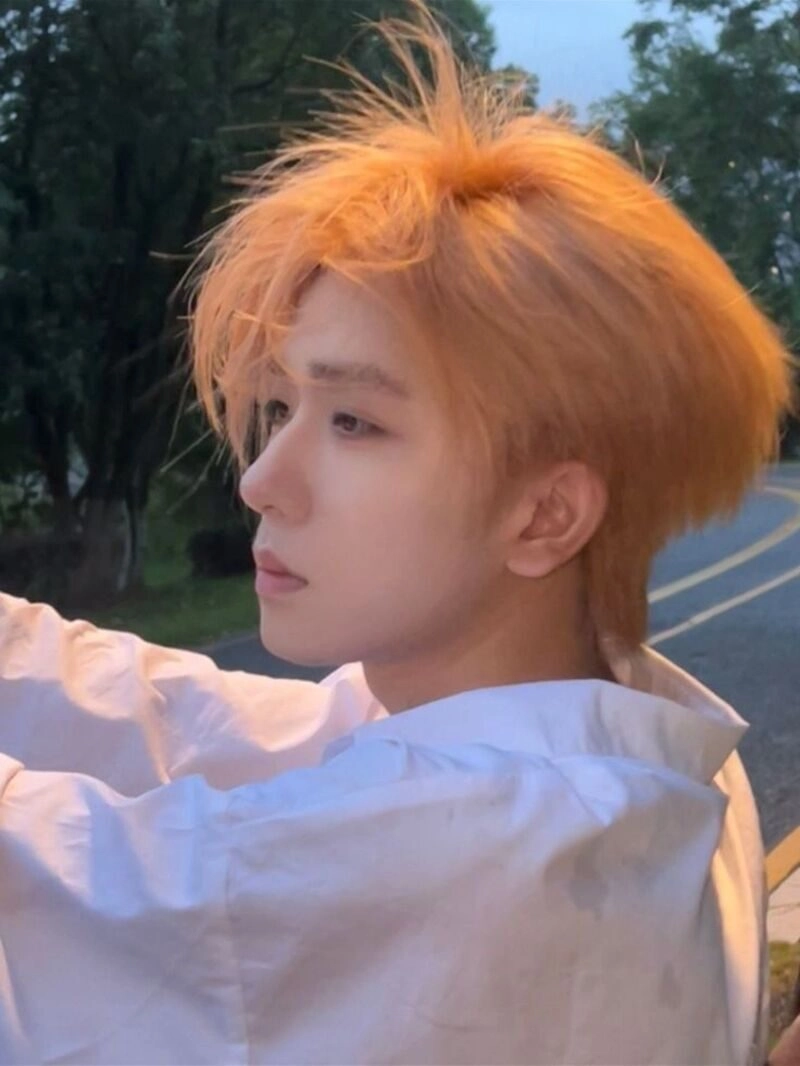 ảnh trai đẹp nhuộm tóc