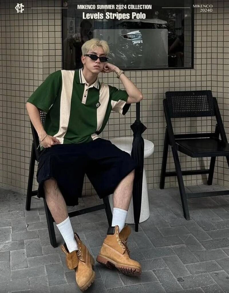 các tư thế chụp ảnh kỷ yếu đẹp cho nam