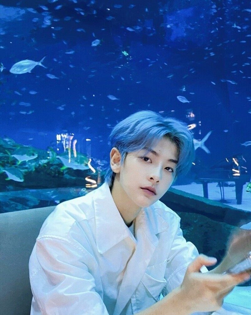 trai đẹp nhuộm tóc